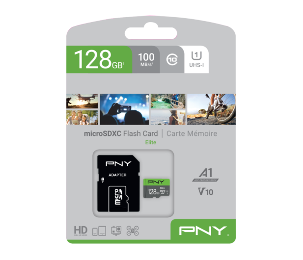 PNY Elite MicroSDXC 128 GB 100 MB/s P-SDU128V11100EL-GE - 1458316 - zdjęcie 4
